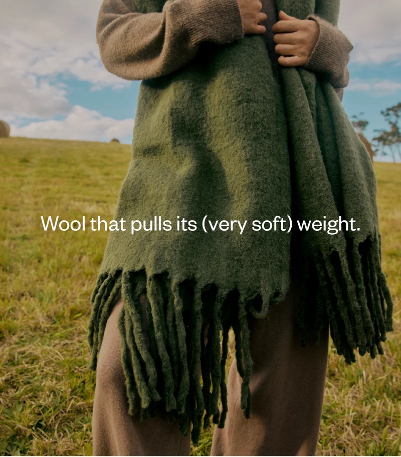 Wool that pulls its (very soft) weight.