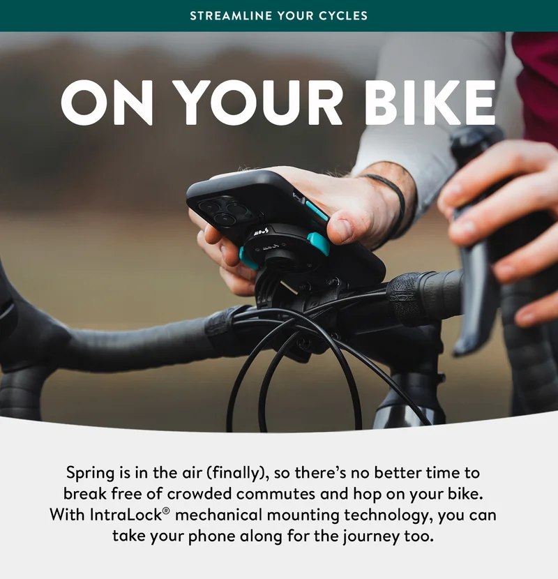 On your bike