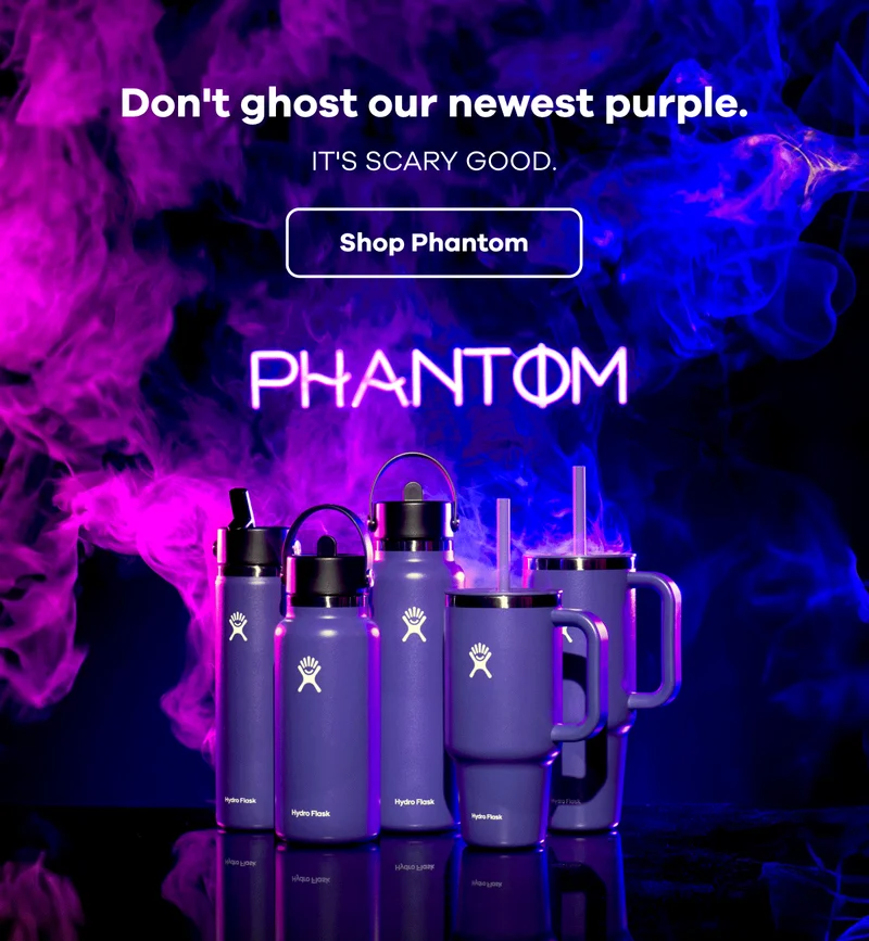 Don't ghost our newest purple.  It's scary good | Shop Phantom