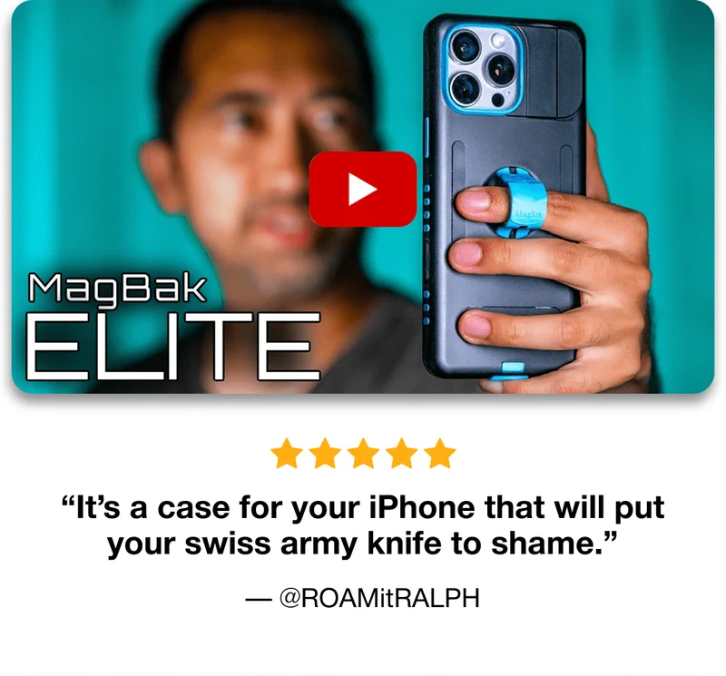 “It’s a case for your iPhone that will put your swiss army knife to shame.” — @ROAMitRALPH