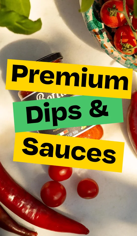 Premium Dips & Sauces