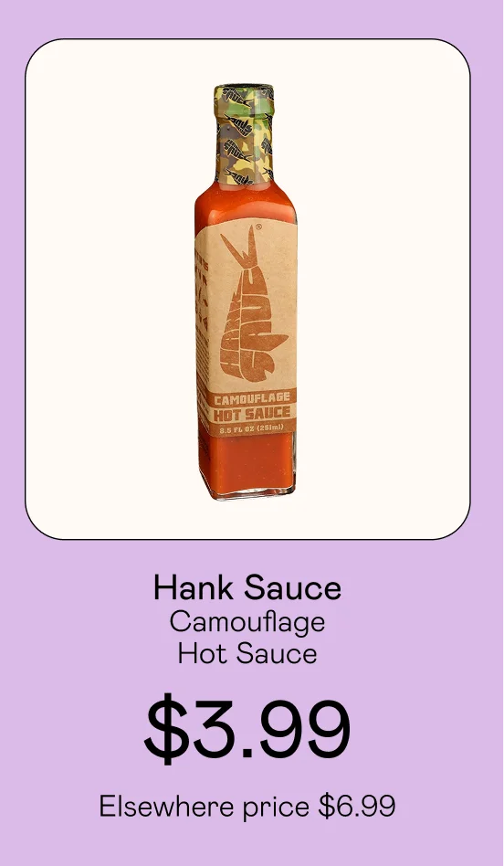 Camouflage Hot Sauce