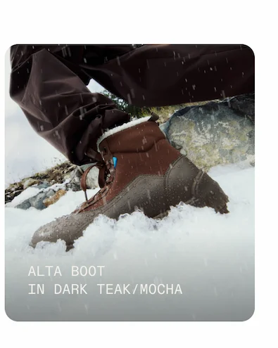 Alta Boot in Dark Teak/Mocha