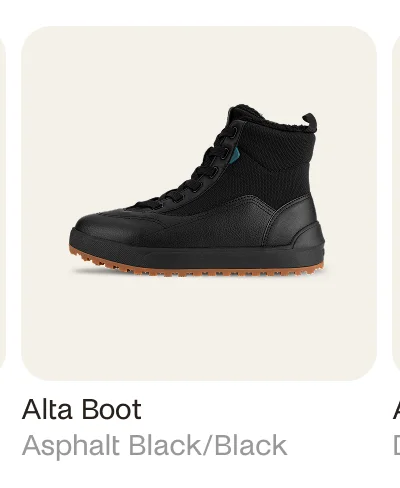 Alta Boot Asphalt Black/Black