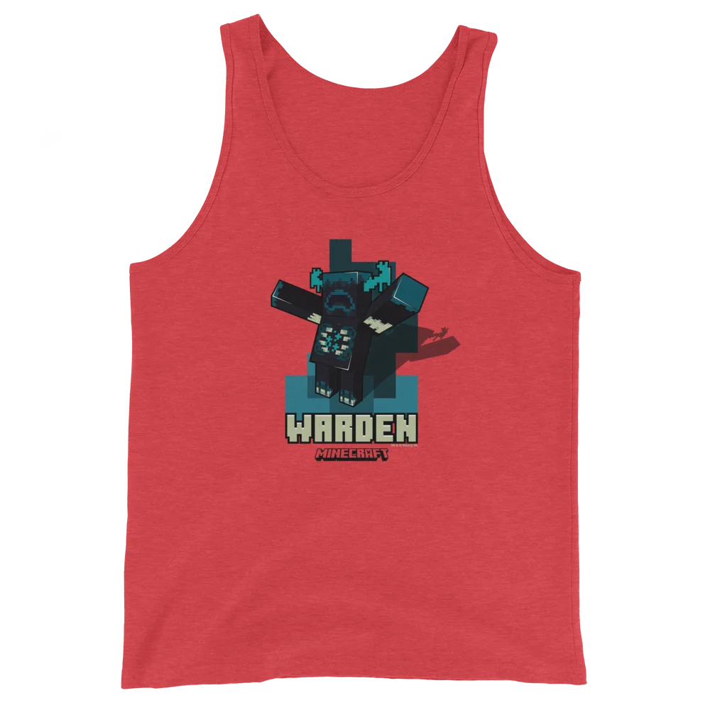 Image of Minecraft Warden Unisex Tank Top