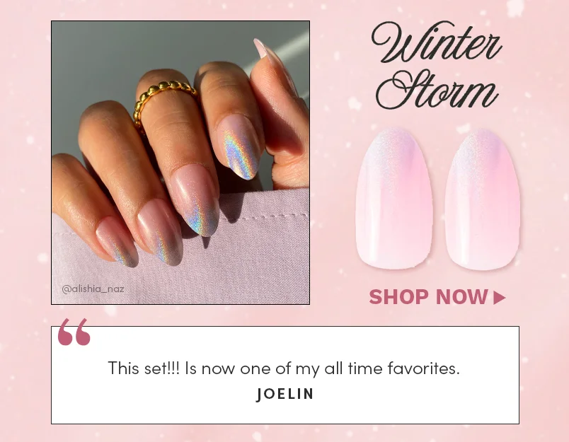 Shop 20% off Winter Storm with the code HOLIYAY