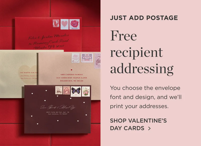 Shop Valentine's Day Cards
