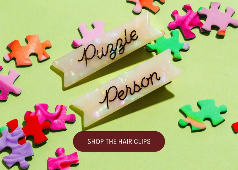 Shop Puzzle Person Hair Clips