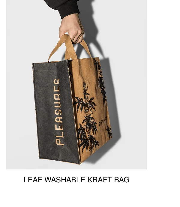 LEAF WASHABLE KRAFT BAG