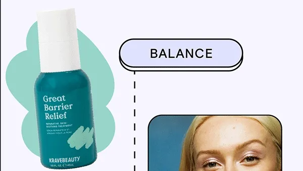 Balance skin with Oil La La.