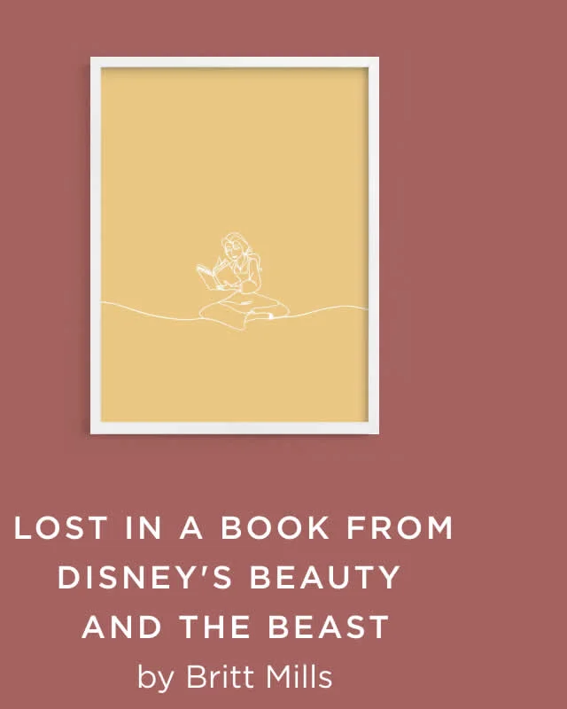 Lost In A Book From Disney's Beauty And The Beast