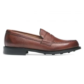 Howard R Loafer in Mahogany Grain Leather