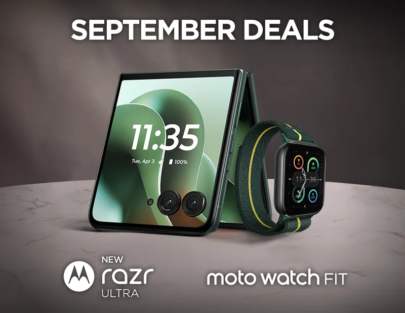 September Deals - new motorola razr ultra