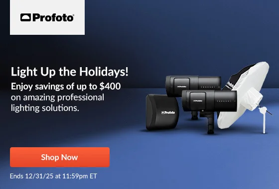 Profoto Light Up the Holidays | Shop Now