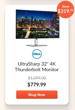 Dell UltraSharp 32inches 4K Thunderbolt Monitor