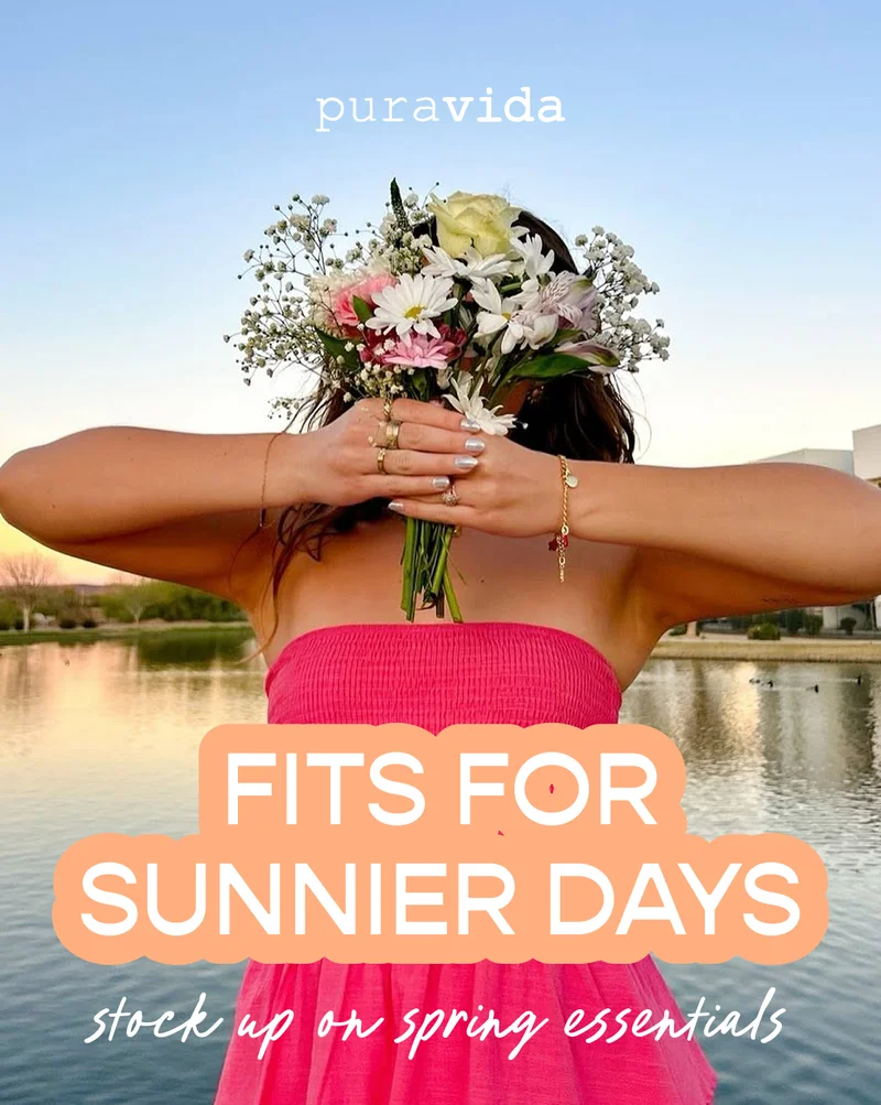 Stock up on spring essentials