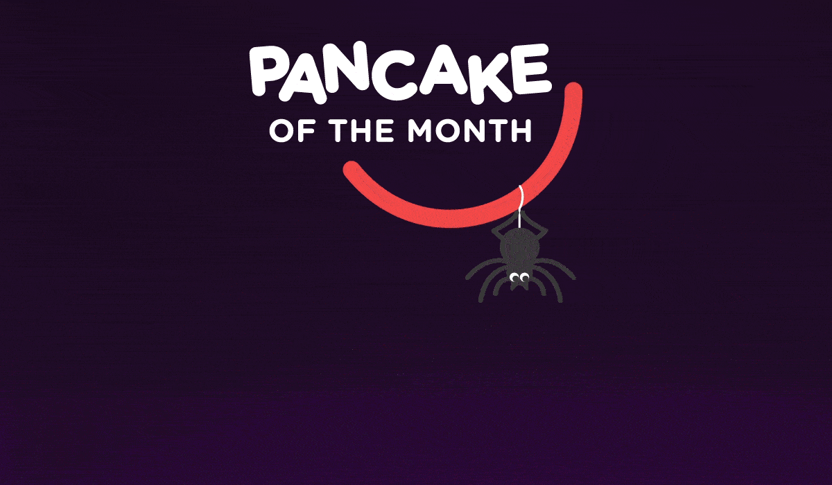 OCTOBER PANCAKE OF THE MONTH, REESE’S PIECES ® PANCAKES