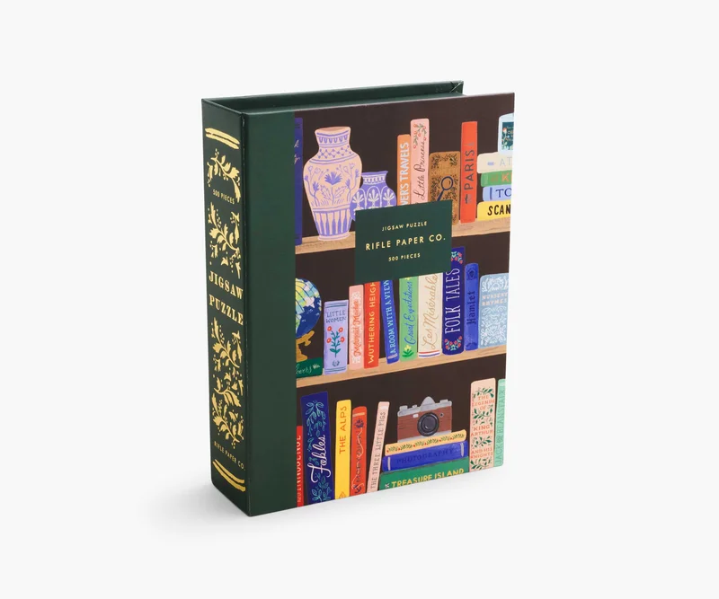 Image of Jigsaw Puzzle - Bookshelf