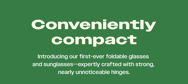 Conveniently compact
