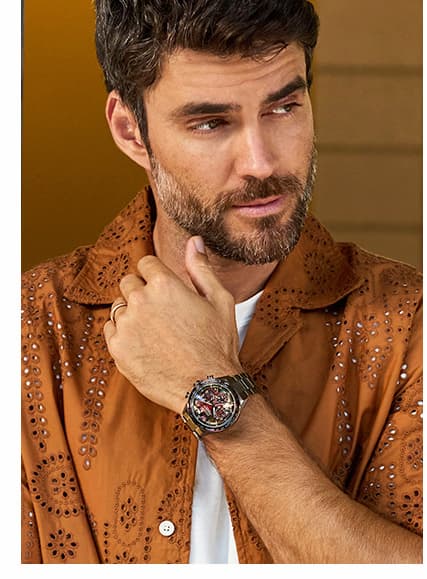 ATTESA Red Dial Super Titanium with DLC Coating Bracelet | CC4077-71Z