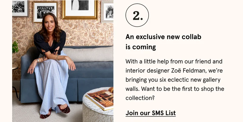 Join our SMS List