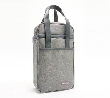 LocknLock Insulated 2-Bottle Wine Carrier