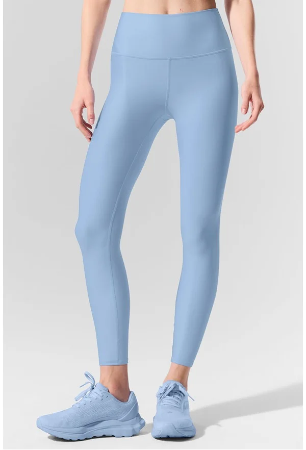 7/8 High-Waist Airlift Legging - Seashell Blue - Seashell Blue / S / 7/8 24.5"