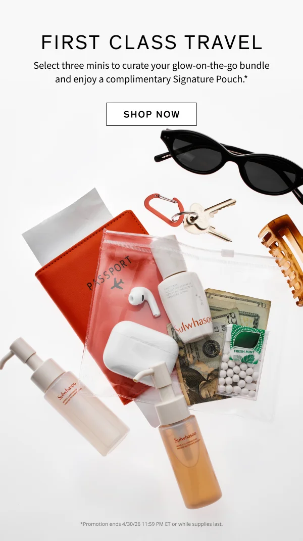 Travel Trio + Complimentary Signature Pouch
