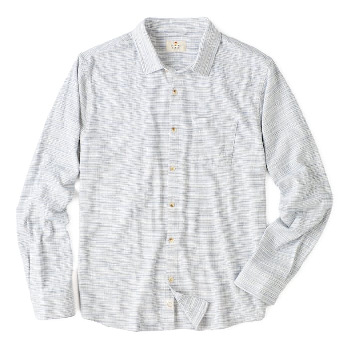 Image of Classic Stretch Selvage Long Sleeve Shirt