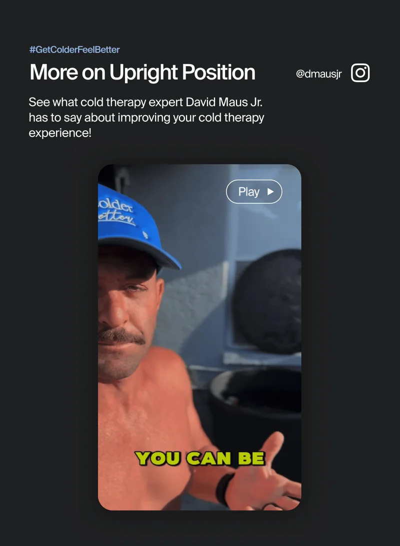 More on Upright Position