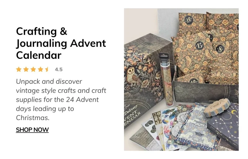 Crafting & Journaling Advent Calendar