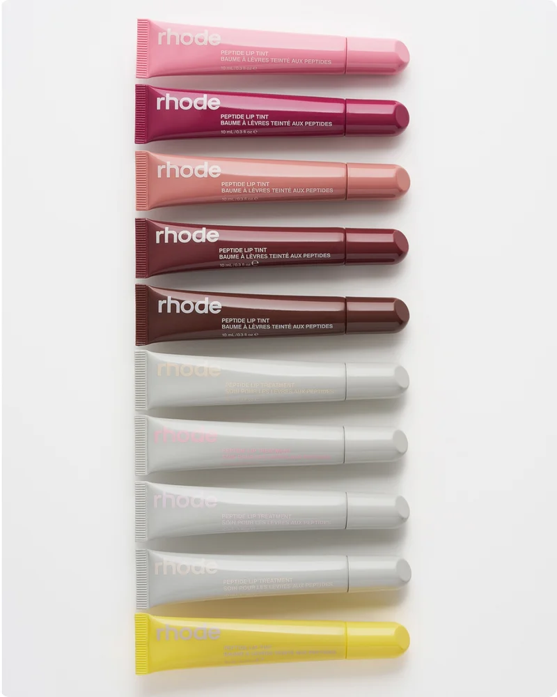 peptide lip tints and treatments