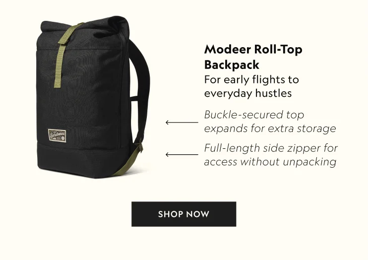 Modeer Roll-Top Backpack