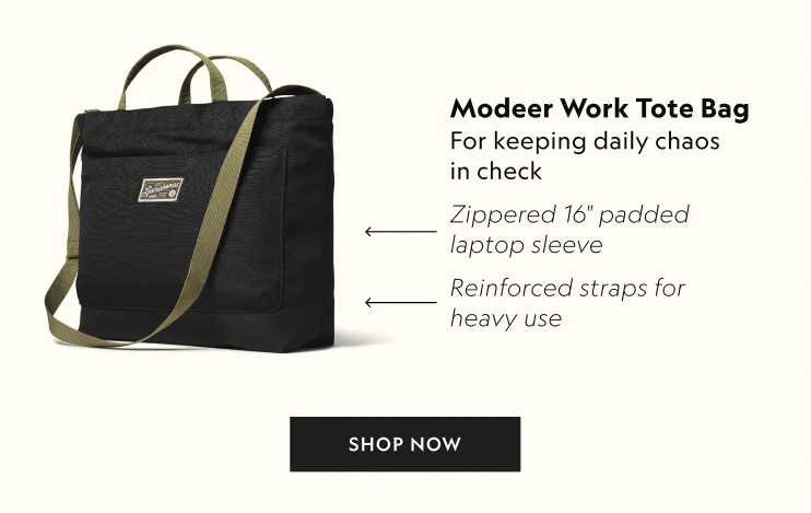 Modeer Work Tote Bag