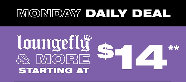 Monday Daily Deal Loungefly and More Starting at $14