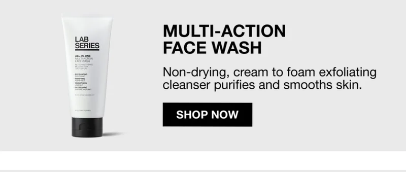 MULTI-ACTION FACE WASH | Non-drying, cream to foam exfoliating cleanser purifies and smooths skin. | SHOP NOW