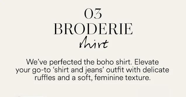 03 BRODERIE shirt