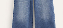 High Rise Wide Leg Jeans - Mid Wash