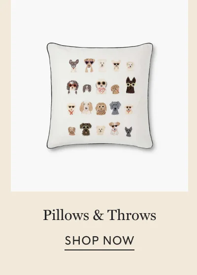 Pillows & Throws SHOP NOW