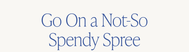 Go On a Not-So Spendy Spree - Image