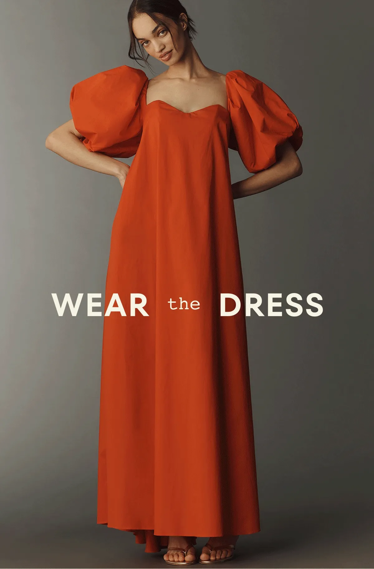 wear the dress