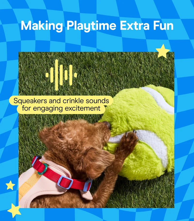 making playtime extra fun squeakers and crinkle sounds for engaging excitement