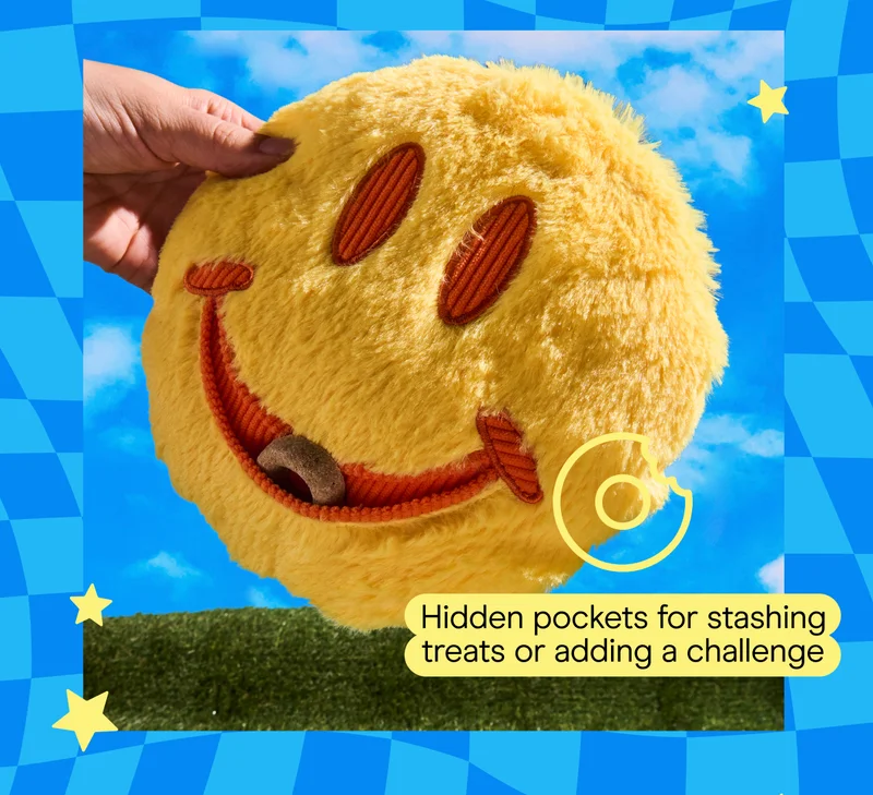 hidden pockets for stashing treats or adding a challenge