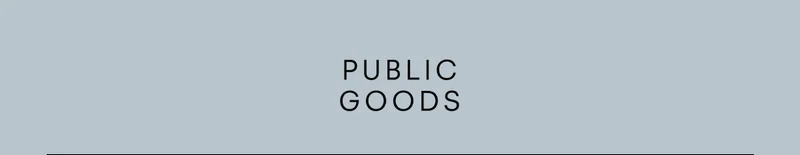 Public Goods
