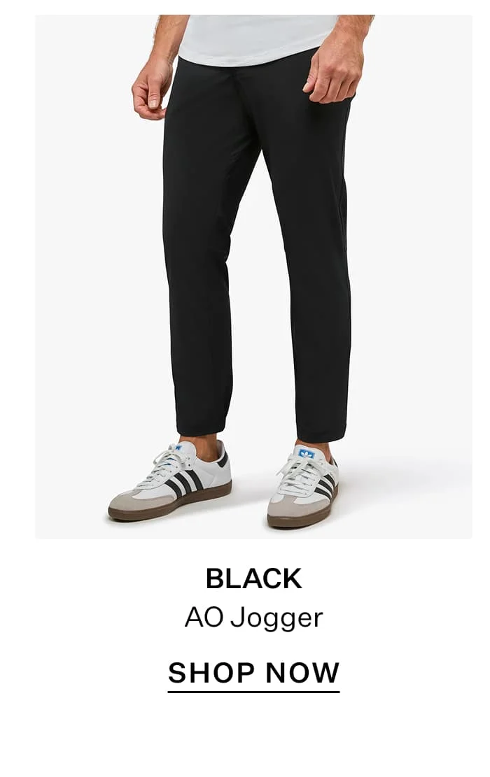 Black AO Jogger