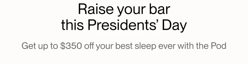 Raise your bar this Presidents’ Day