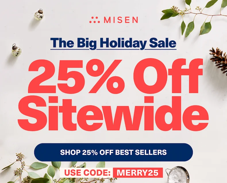 The Big Holiday Sale | 25% Off Sitewide