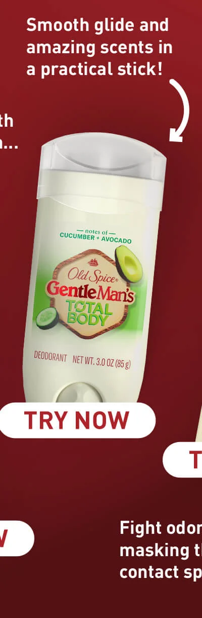 Smooth glide and amazing scents in a practical stick! TRY NOW