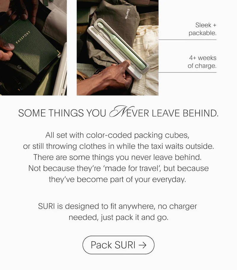Somethings you never leave behind | Pack SURI