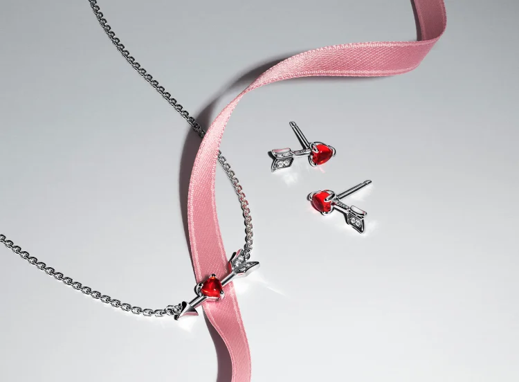 Heart Arrow Jewelry Set